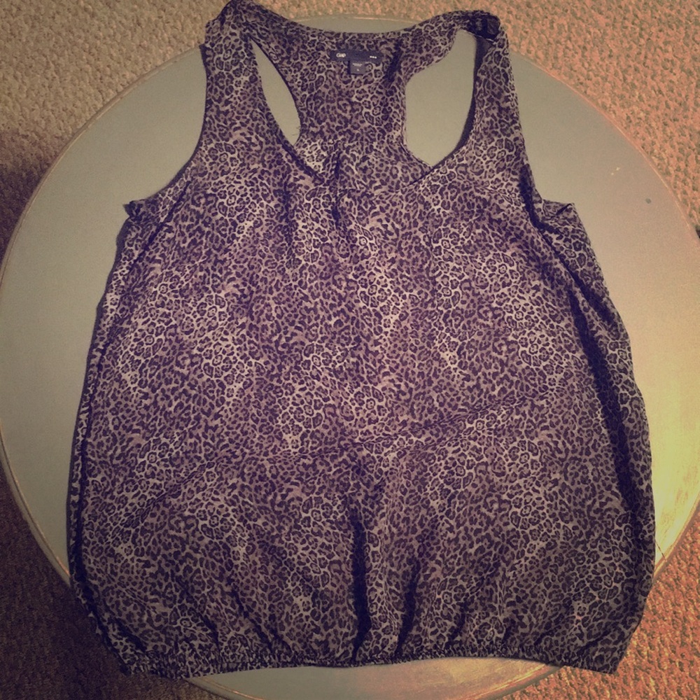 Gap Leopard Print Tank Too